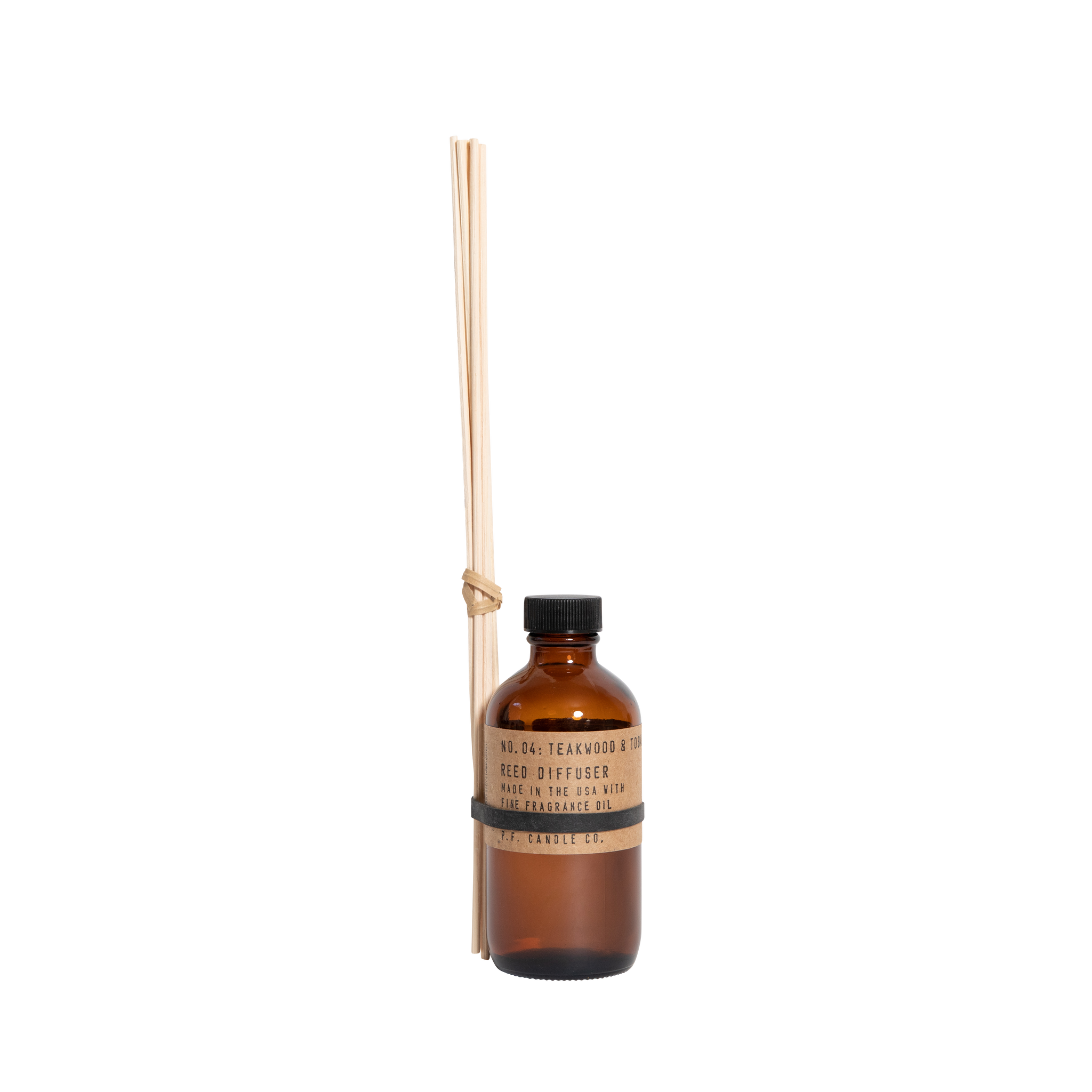 LOVSPA Mahogany Teakwood Reed Diffuser Oil Refill with Replacement Reed Sticks | Rich Mahogany, Teakwood, Cardamom, Geranium & Amber | Scent for